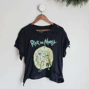 Rick & Morty • distressed tshirt